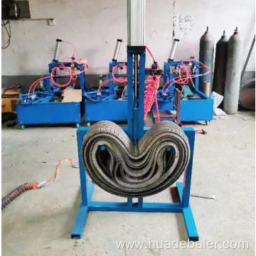 Vertical Car Tire Baling Press